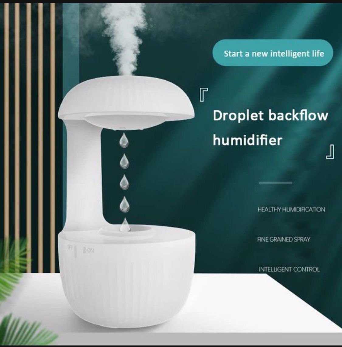 Anti Gravity Humidifier Waterfall