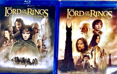 THE LORD OF THE RINGS BLU-RAY MOVIES