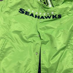 Green Seattle Seahawks coat XL