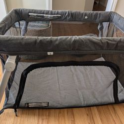Guava Travel Crib With Mosquito Net And Sunshade Covers