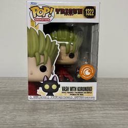 Trigun Vash With Kuroneko Funko Pop Exclusive 