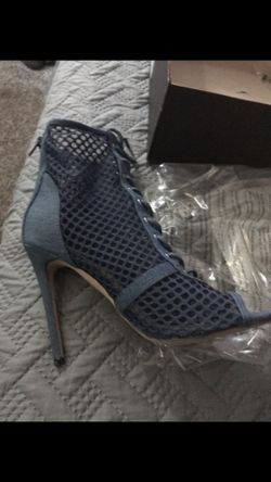 High Heel Mesh Shoe