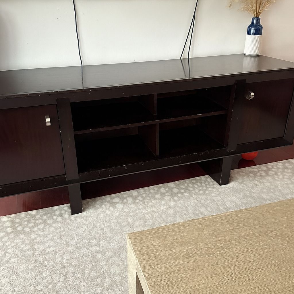 Dark brown Media Console