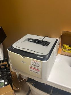 High Volume Office Desktop Printer w, new ink cartridge in box