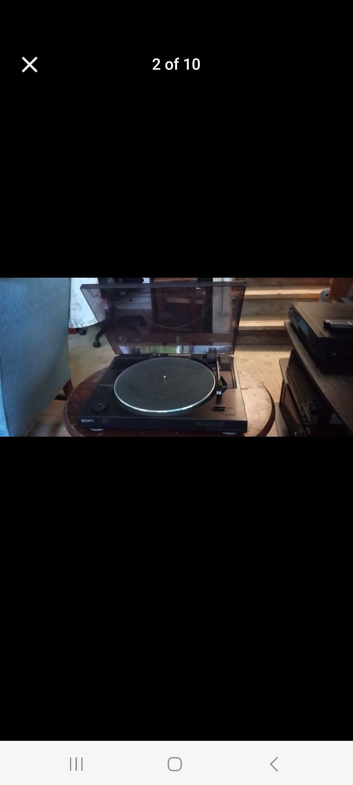 SONY STEREO SYSTEM WITH PHONO/CD/DVD PLAYER & SUB $500 FINAL PRICE
