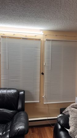 White Vertical Window Blinds
