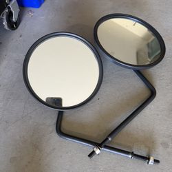 Jeep Wrangler Bolt On Mirrors 