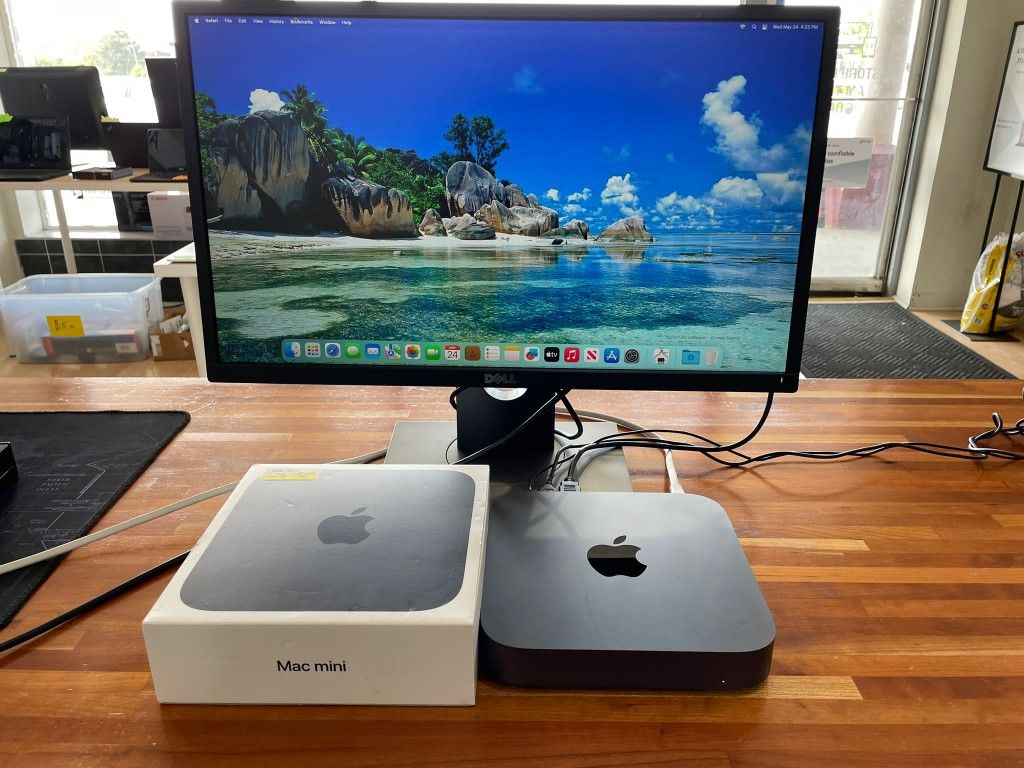 Apple MAC MINI 2018 3GHz 6-CORE i5 8GB 500GB SSD OS VENTURA for Sale in ...