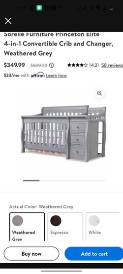 4 in 1 Baby Crib