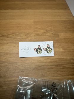 French Bulldog Earrings $10