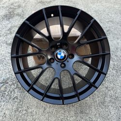 Brand New 19” Staggered Satin Black BMW Style Wheels 5x120 Price Firm!