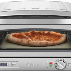 NEW Cuisinart Indoor Pizza Oven Silver CPZ-120 700 degrees