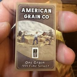 1 Grain .999 Fine Silver Bars – Fractional Silver – American Grain Co – Bundle Deals
