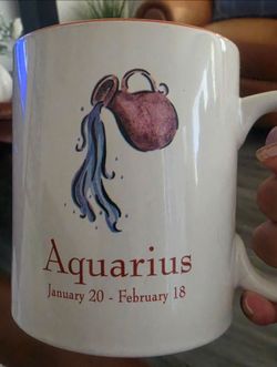 Aquarius mug