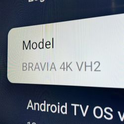 75 Inch Smart TV Sony