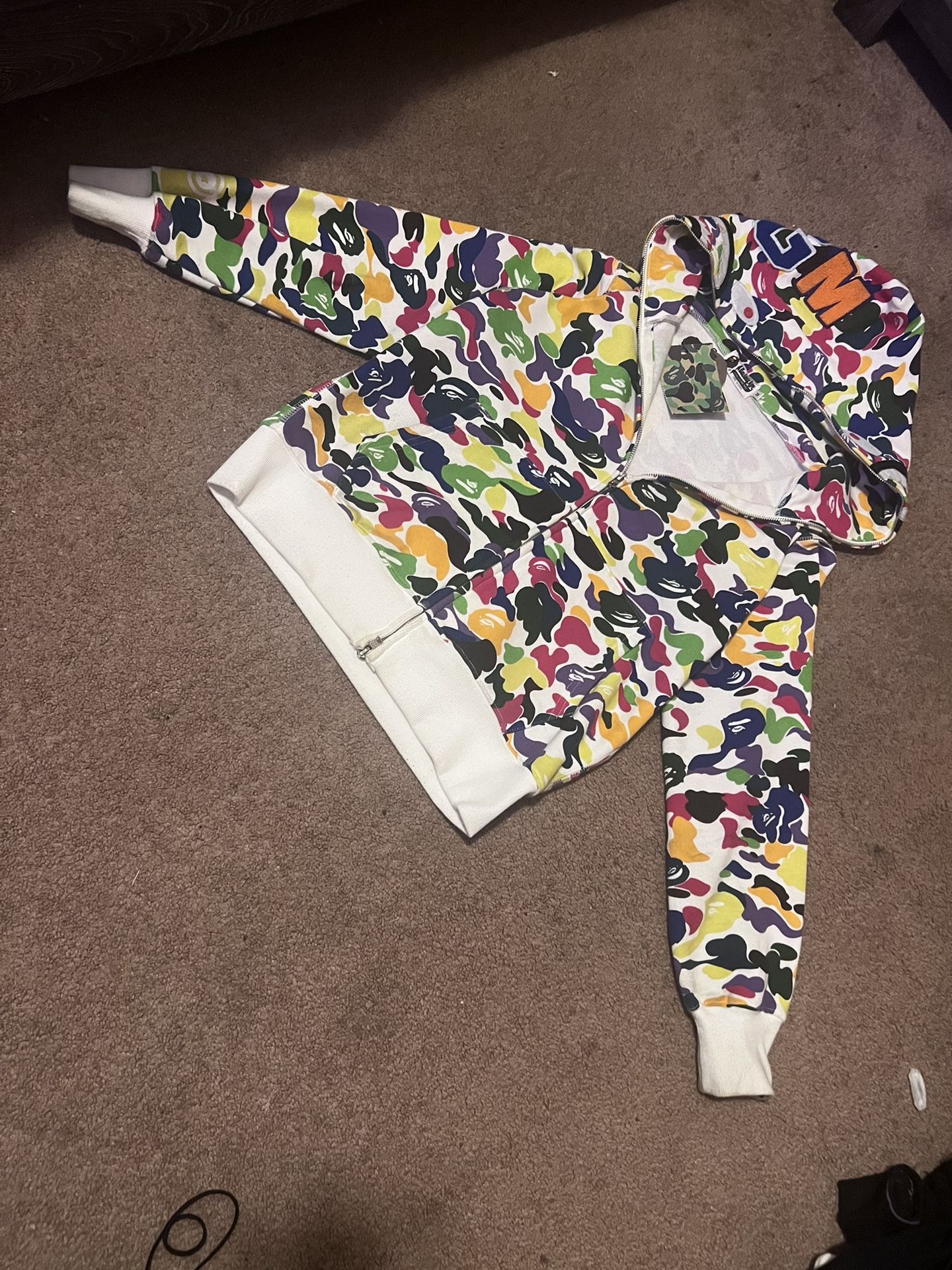 BAPE Men’s Multi Color Hoodie