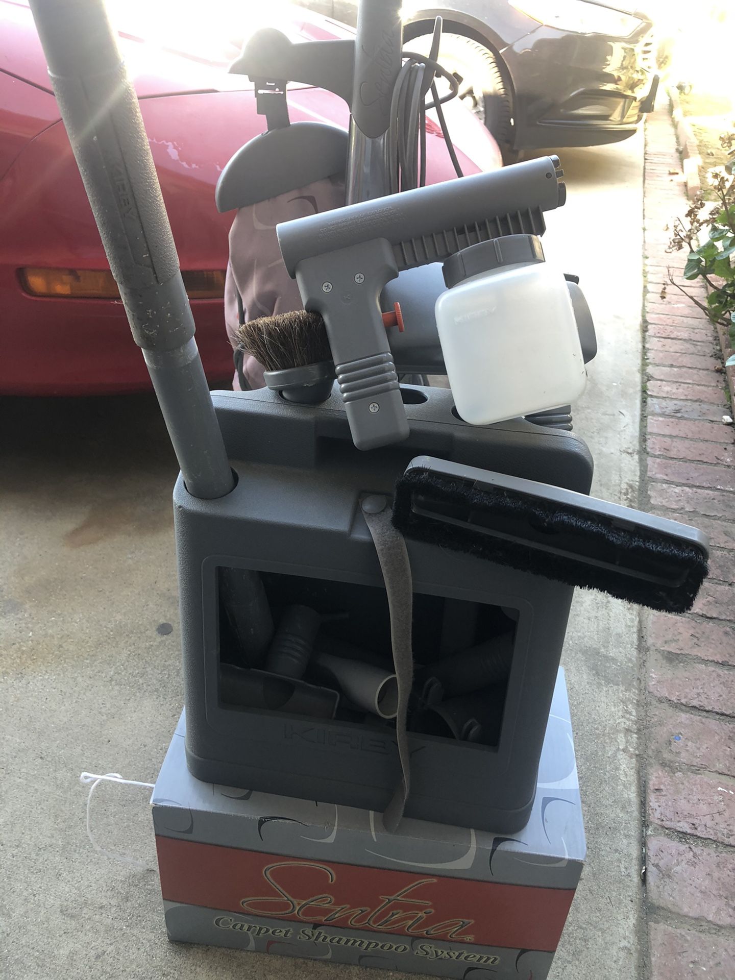 Kirby Vacuum With Shampooer And Attachments