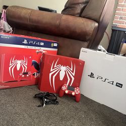 PS4 Pro 1tb Spider-Man Limited Edition 