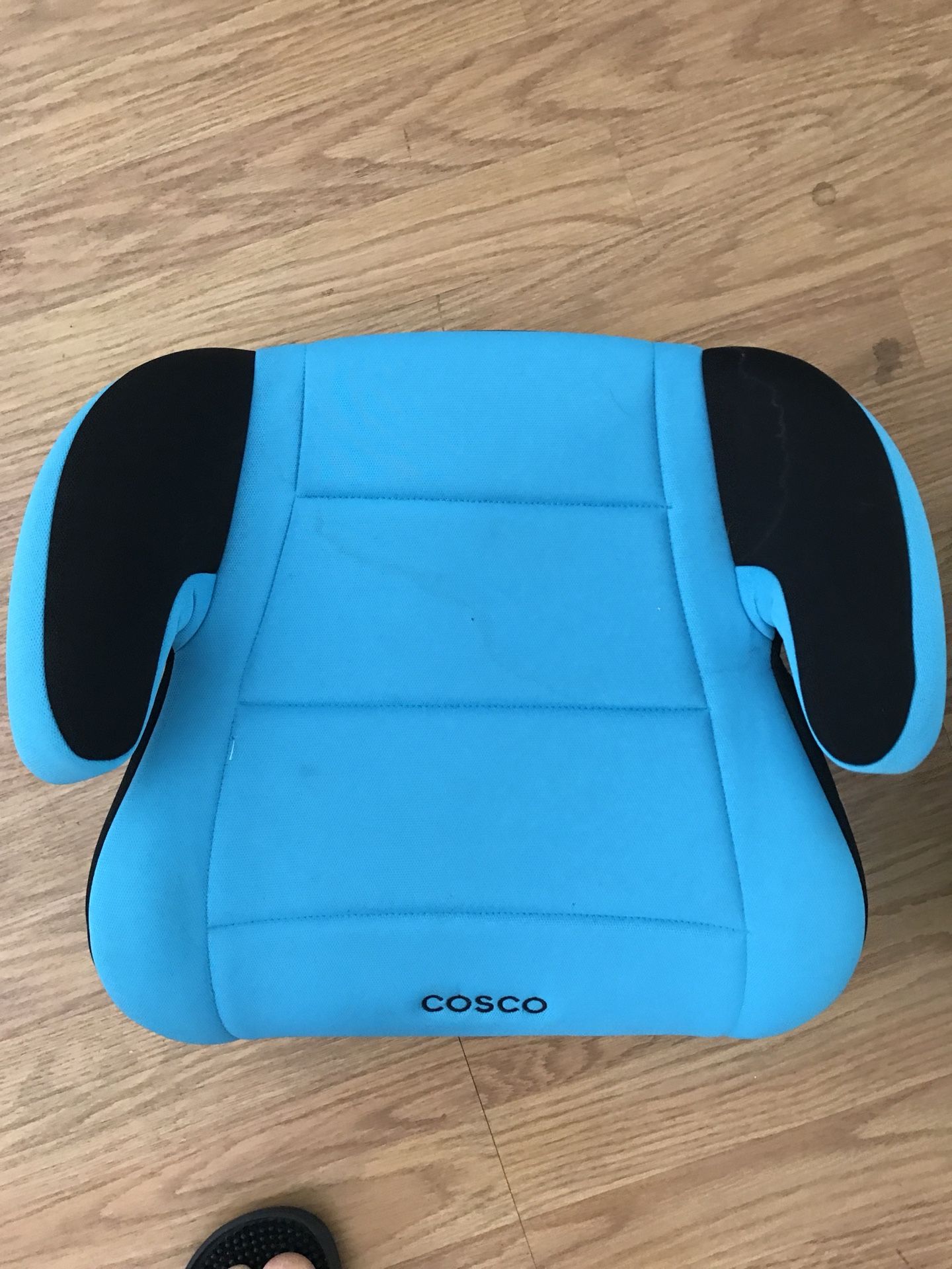 2 Cosco booster seats, 1 was never used and the other only lightly used.
