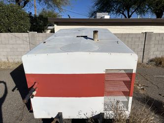 Portable Detroit Allison Diesel Air Compressor. 2921 Hours.