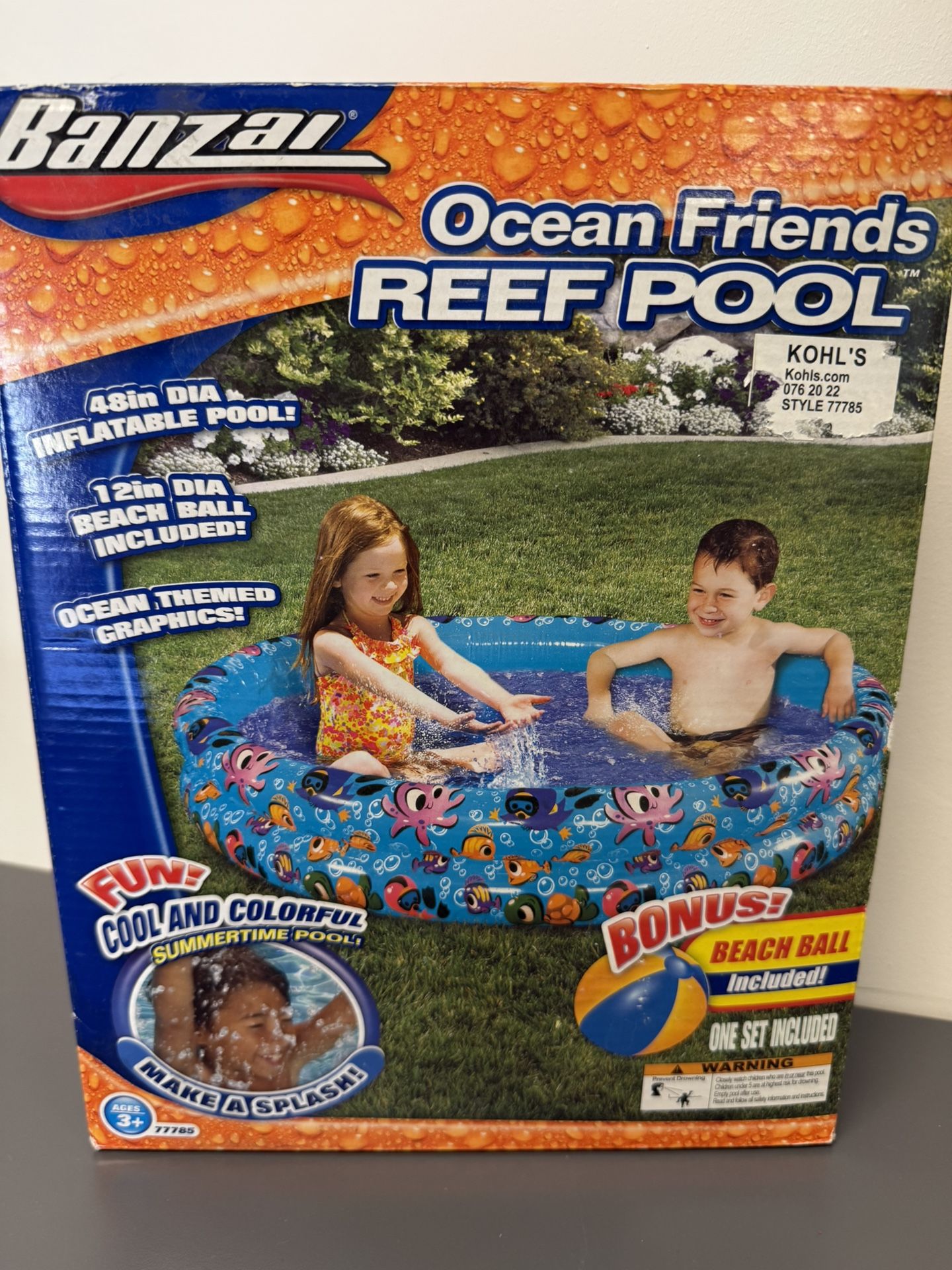 •NEW• Banzai Ocean Friends Reef Pool