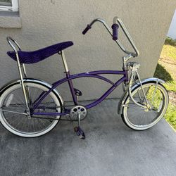 2004 Stingray Cruiser 20” Boys Girls Purple  Chrome Bicycle Chopper Bike