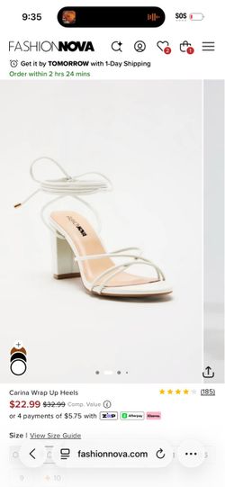 FASHION NOVA HEELS
