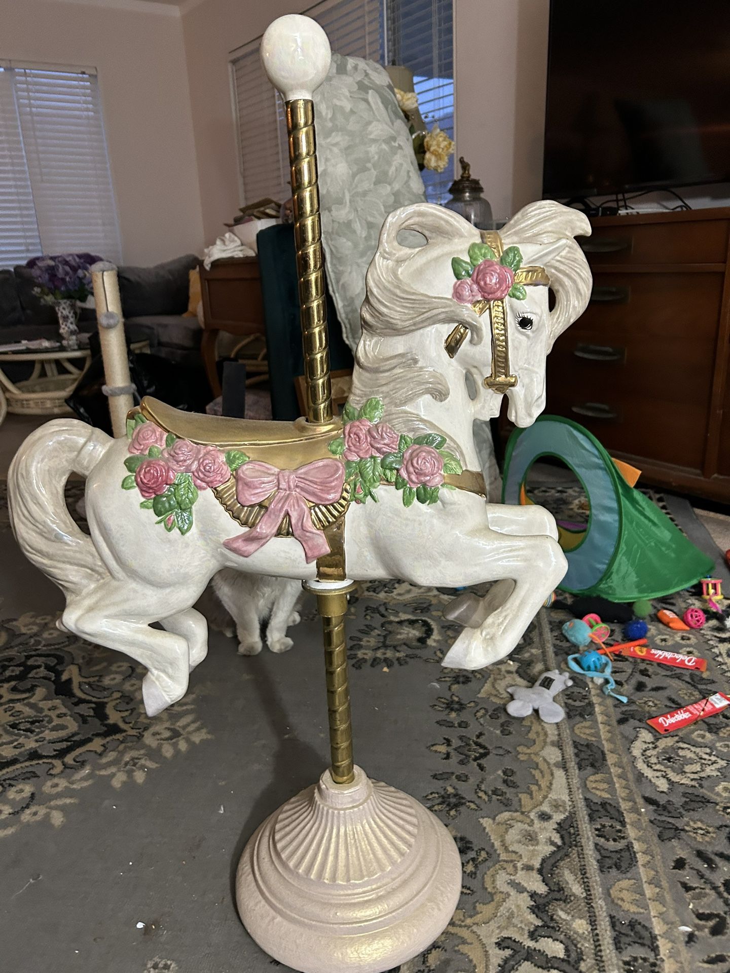 Porcelain Carousel Horse