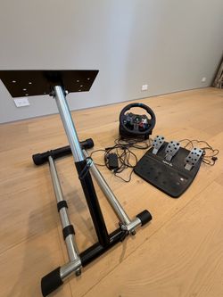 Logitech G29 Racing Wheel, Pedals, and Stand