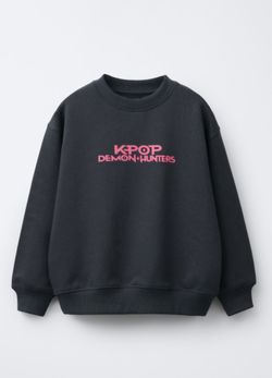 Zara KPOP Demon Hunters sweatshirt