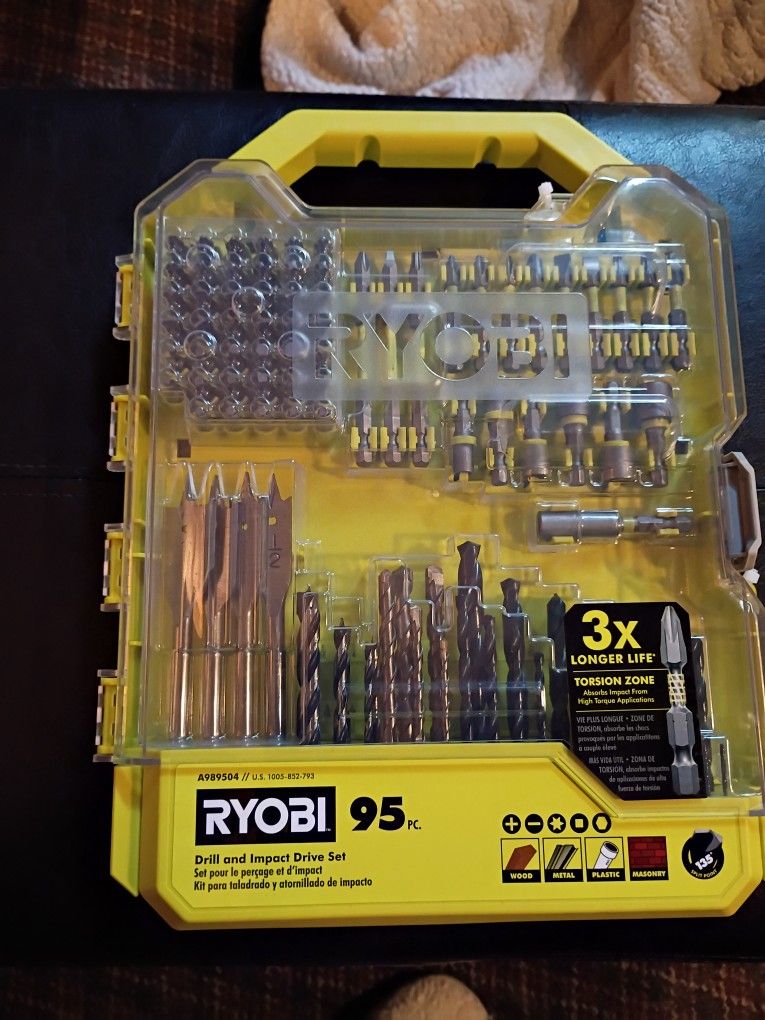 Ryobi 95-piece Drill Set