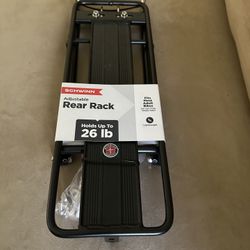 Schwinn Adjustable rear Rack with Cooler Bag