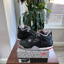 Jordan 4 Bred Reimagined GS Size 7Y