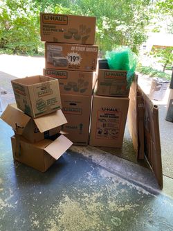 Free moving uhaul boxes