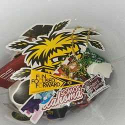 Stickers, Ball Chin Necklace,  Key Chin Necklace, And Other Stuff