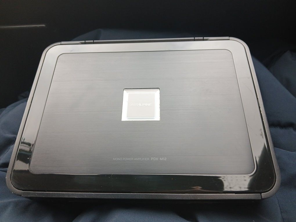 Alpine Amp Pdx M12, Like New, Amazing Sound, Perfect Condition Retail For $800