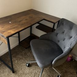 Desk and Chair 