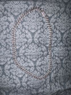 925 silver cuban chain
