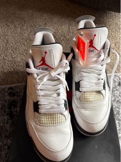 Retro 4 white cement