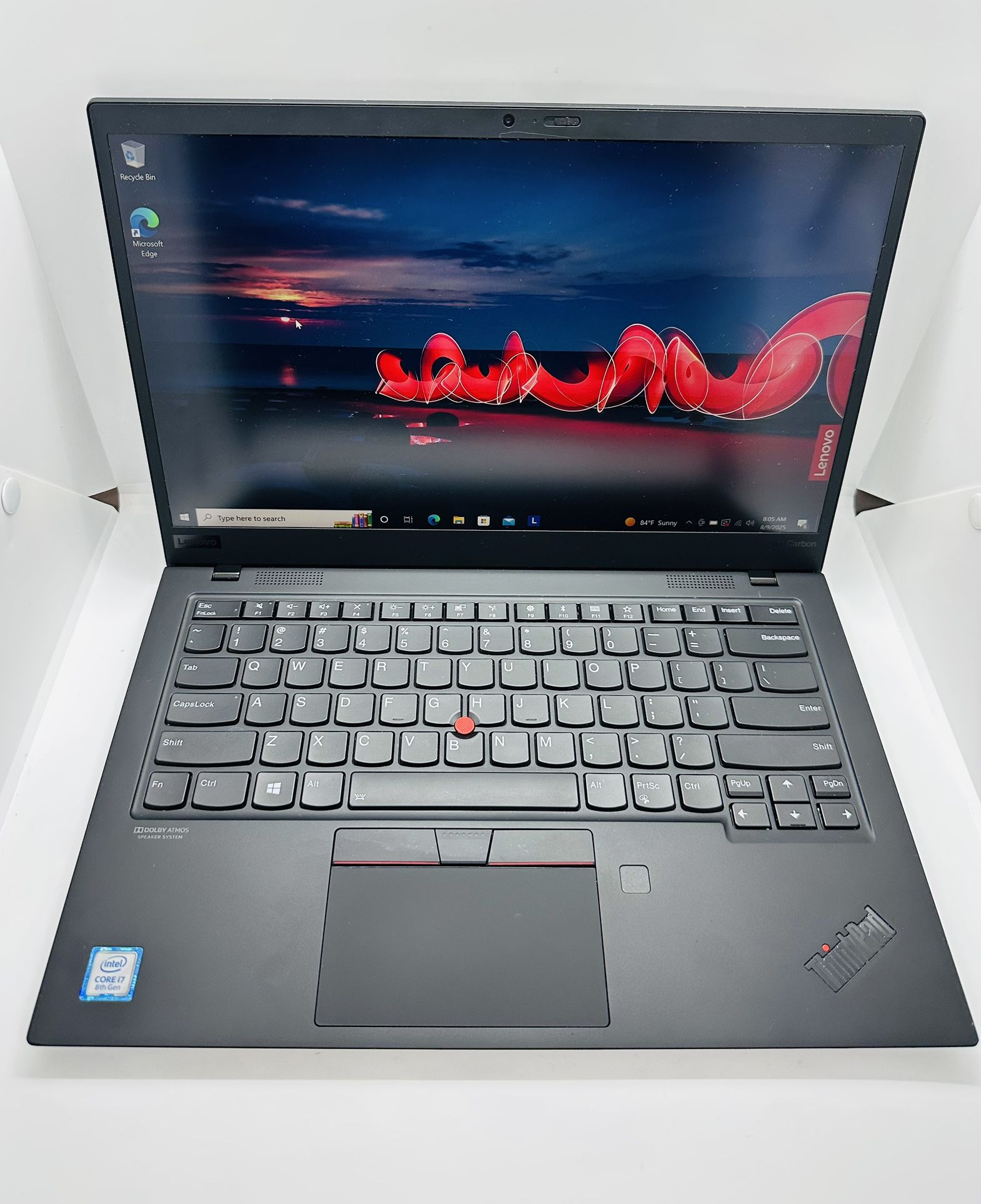 Lenovo ThinkPad X1 Carbon Gen 7 14" i7-8565U 1.8GHz 8GB RAM 512GB SSD
