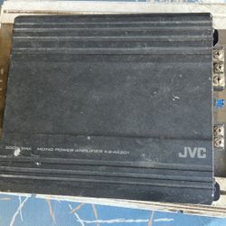 JVC 500 Watt Max Mono Power Amplifier KS-AX201