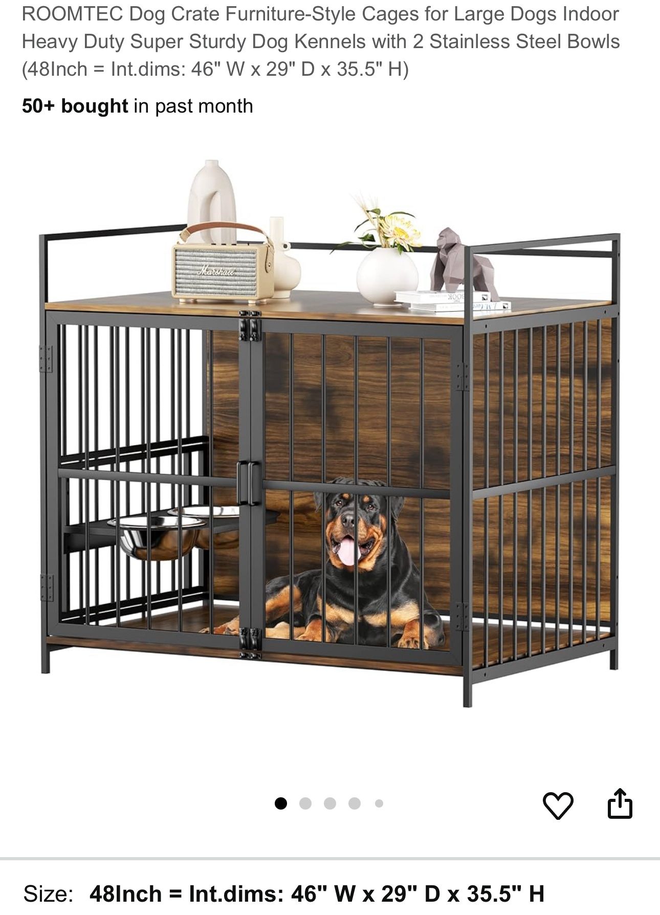 Two Dog Crates 