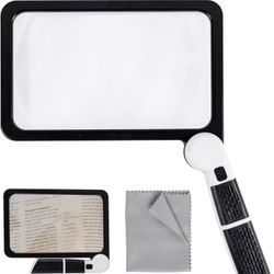 Full Page Magnifier with Light