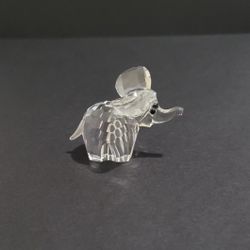 Swarovski Crystal Trunk Up Good Luck Elephant Animal 7640 NR 60.