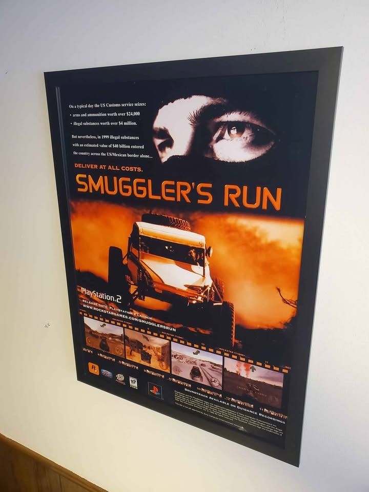 Smugglers Run Game Poster