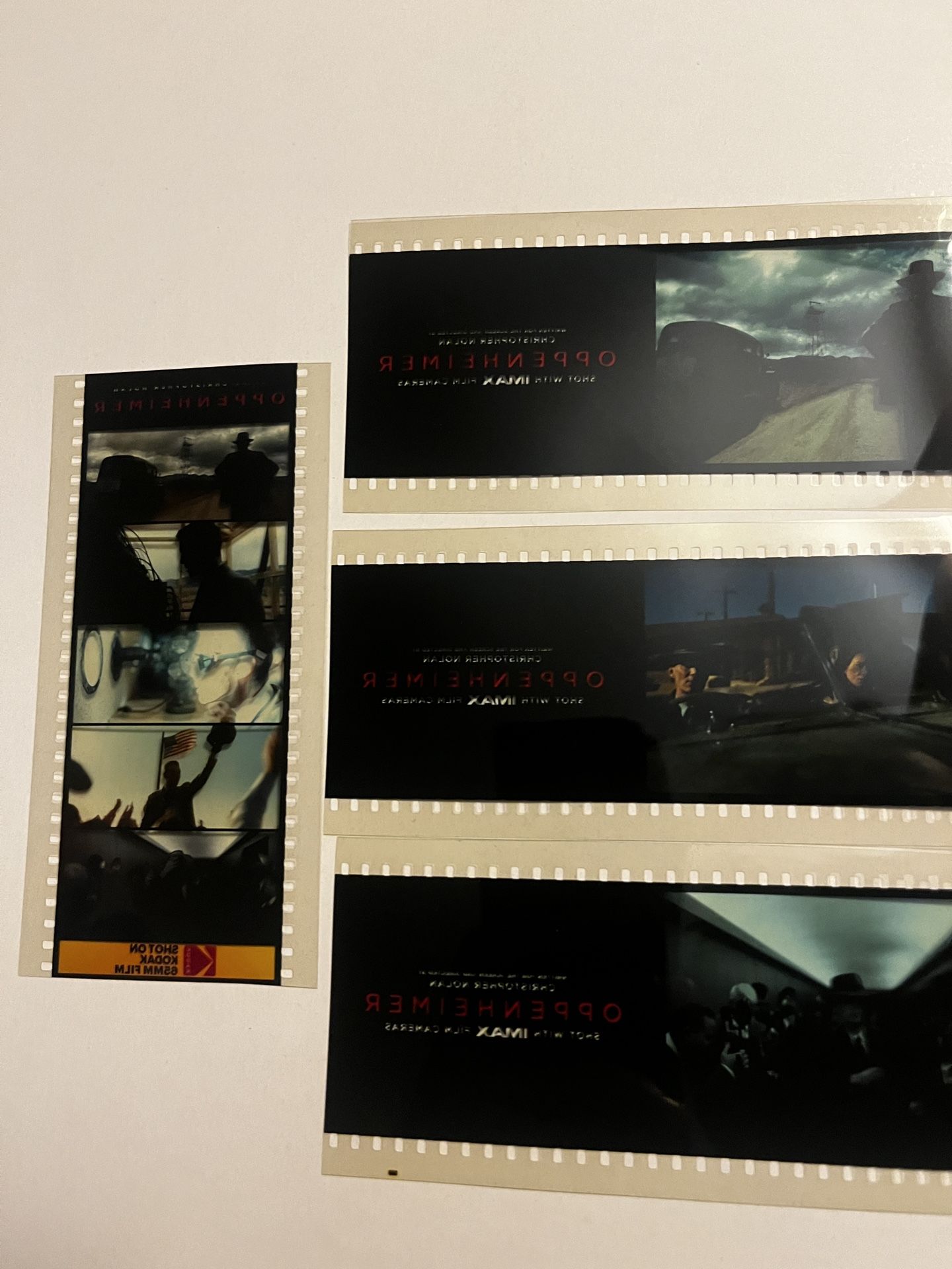 Oppenheimer 70mm Film Strips 