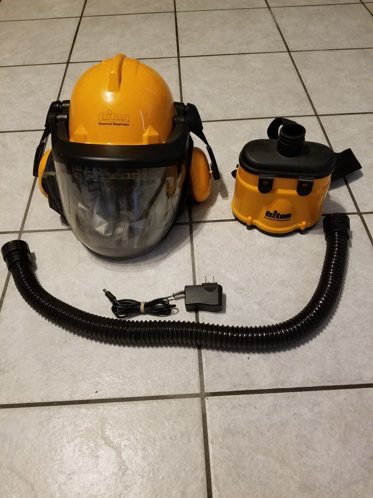Triton powered respirator