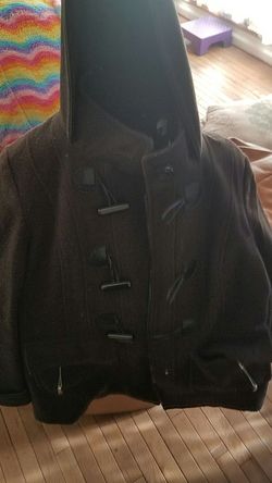 Women's peacoat Medium