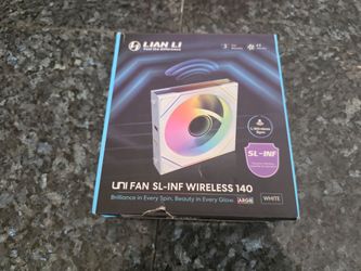 Lian Li UNI FAN SL-INF Wireless 140mm ARGB Fan — White