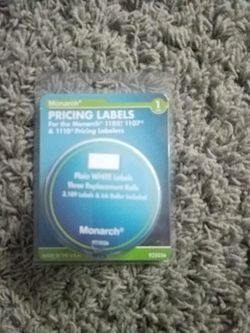 Monarch Pricing Labels